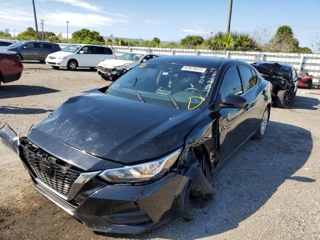 Photo 2 from auction – 2020 NISSAN SENTRA S with VIN 3N1AB8BVXLY241146