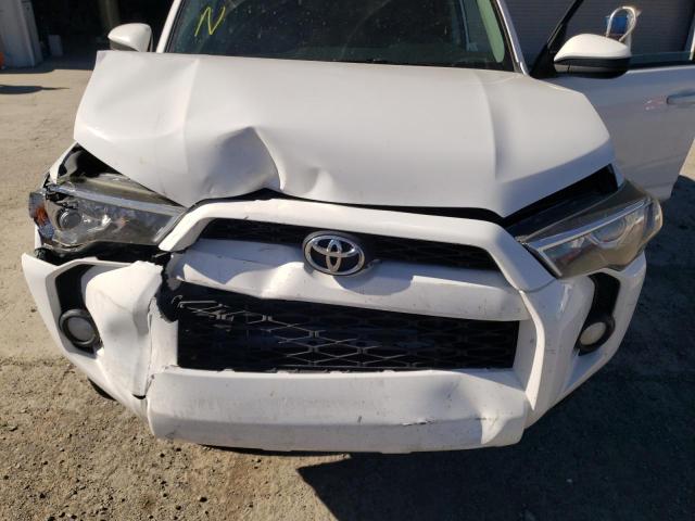 Photo 7 from auction – 2016 TOYOTA 4RUNNER SR with VIN JTEBU5JR5G5341216