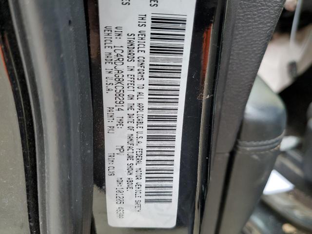 Photo 10 from auction – 2019 DODGE DURANGO SX with VIN 1C4RDJAG8KC582914