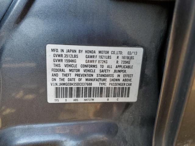 Photo 10 from auction – 2013 HONDA FIT with VIN JHMGE8H35DC037688