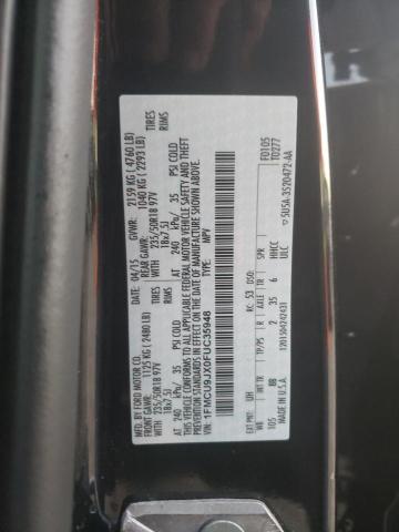Foto 10 de la subasta – 2015 FORD ESCAPE TIT con VIN 1FMCU9JX0FUC35948