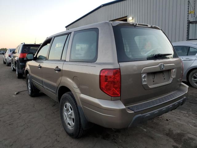Photo 3 from auction – 2005 HONDA PILOT LX with VIN 2HKYF18165H550060
