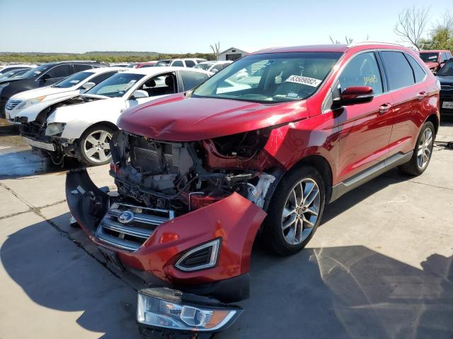 Photo 2 from auction – 2015 FORD EDGE TITAN with VIN 2FMTK3K83FBC38911