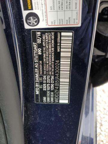 Photo 10 from auction – 2018 MERCEDES-BENZ E 300 with VIN WDDZF4JB5JA430024