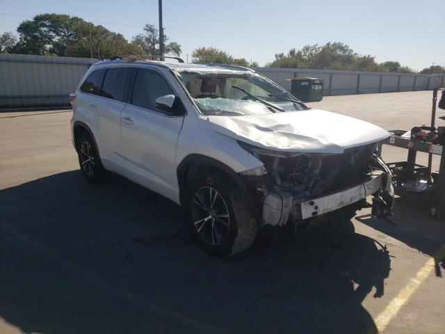 TOYOTA HIGHLANDER 2016 with VIN 5TDKKRFH7GS143135 - Photo from auction