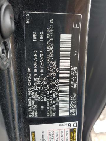 Photo 10 from auction – 2016 LEXUS GX 460 with VIN JTJBM7FX4G5142047