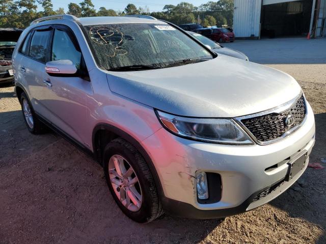 KIA SORENTO LX 2014 with VIN 5XYKTCA68EG534689 - Photo from auction