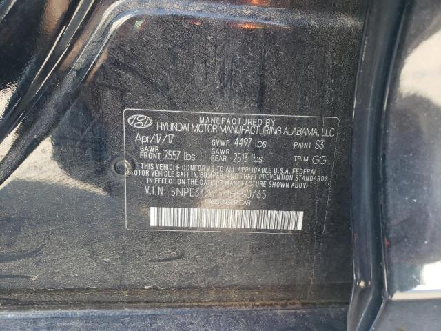 Photo 10 from auction – 2017 HYUNDAI SONATA SPO with VIN 5NPE34AF3HH590765
