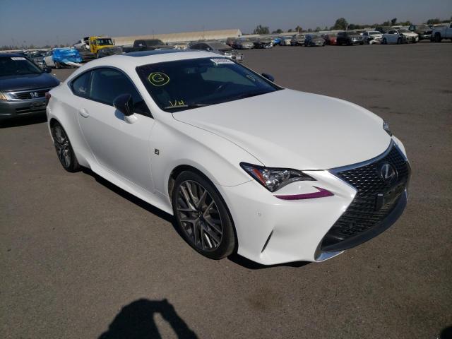 LEXUS RC 200T 2016 with VIN JTHHA5BC6G5001296 - Photo from auction