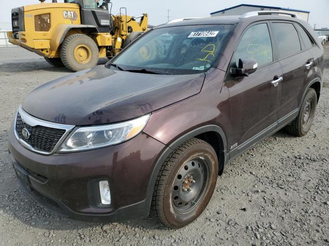 Photo 2 from auction – 2015 KIA SORENTO LX with VIN 5XYKTDA70FG644734