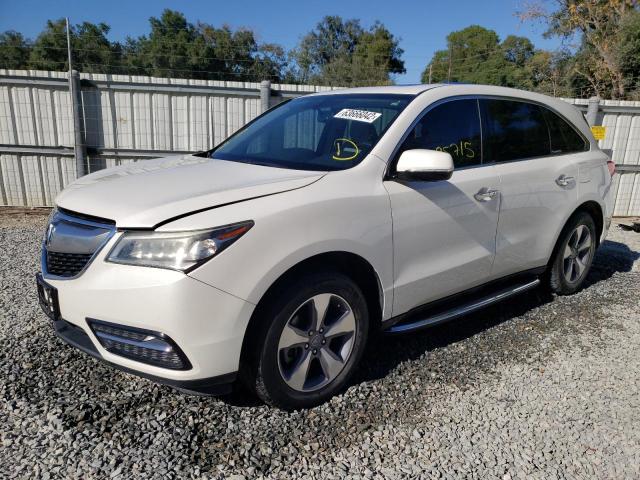 Photo 2 from auction – 2014 ACURA MDX with VIN 5FRYD3H20EB002935