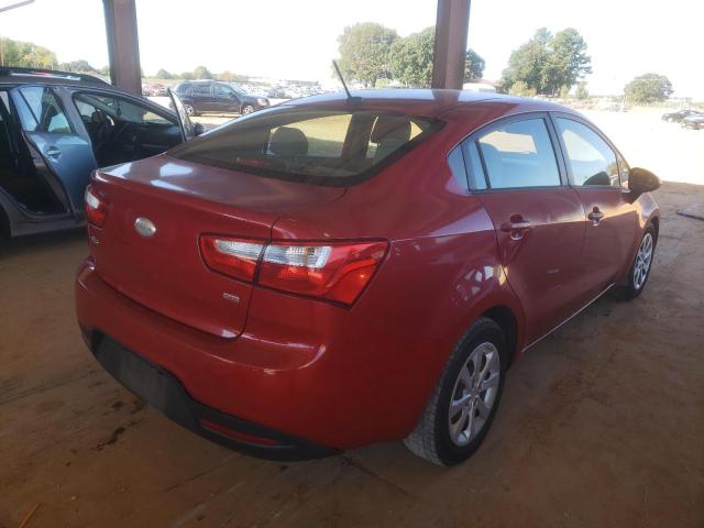 Photo 4 from auction – 2014 KIA RIO LX with VIN KNADM4A33E6325586