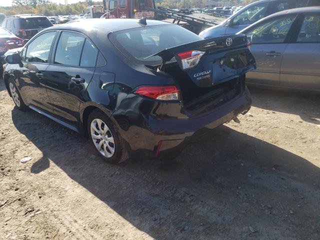 Photo 3 from auction – 2021 TOYOTA COROLLA LE with VIN 5YFEPMAEXMP165410
