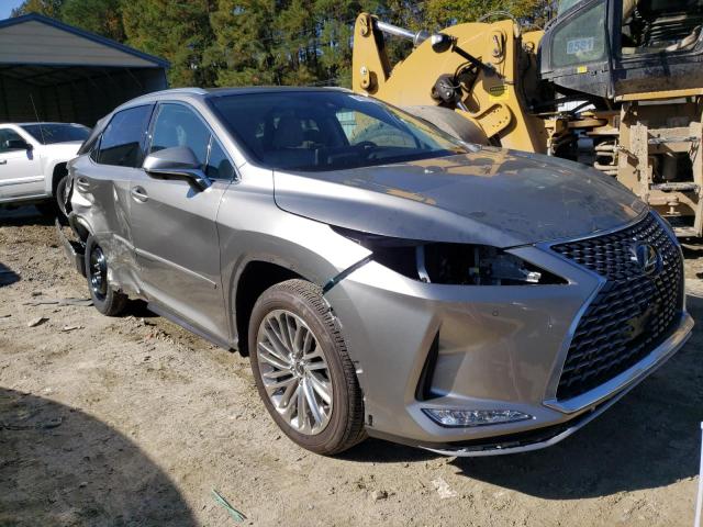 LEXUS RX 350 2021 with VIN 2T2JZMDA1MC292754 - Photo from auction