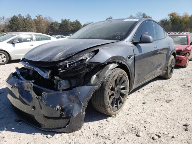 Photo 2 from auction – 2020 TESLA MODEL Y with VIN 5YJYGDEE2LF045425