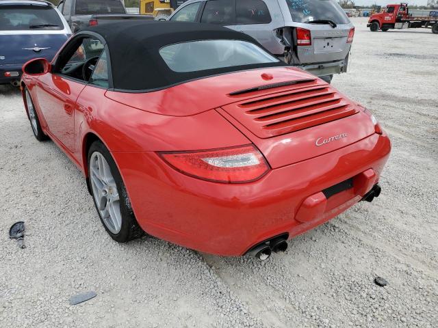 Photo 3 from auction – 2009 PORSCHE 911 CARRER with VIN WP0CA29919S740665