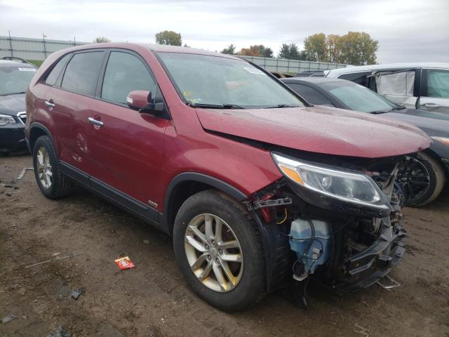 Photo 1 from auction – 2014 KIA SORENTO LX with VIN 5XYKTCA65EG429351