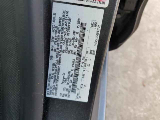 Photo 10 from auction – 2016 FORD FIESTA SE with VIN 3FADP4BJ2GM167130