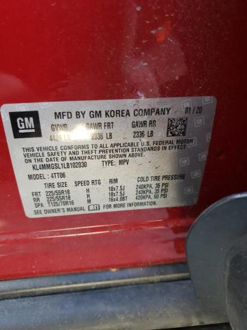 Photo 10 from auction – 2020 BUICK ENCORE GX with VIN KL4MMGSL1LB102030