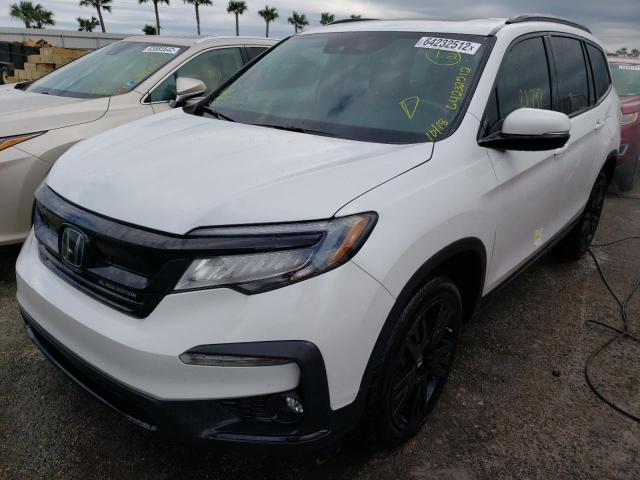 Photo 2 from auction – 2021 HONDA PILOT BLAC with VIN 5FNYF6H73MB027092