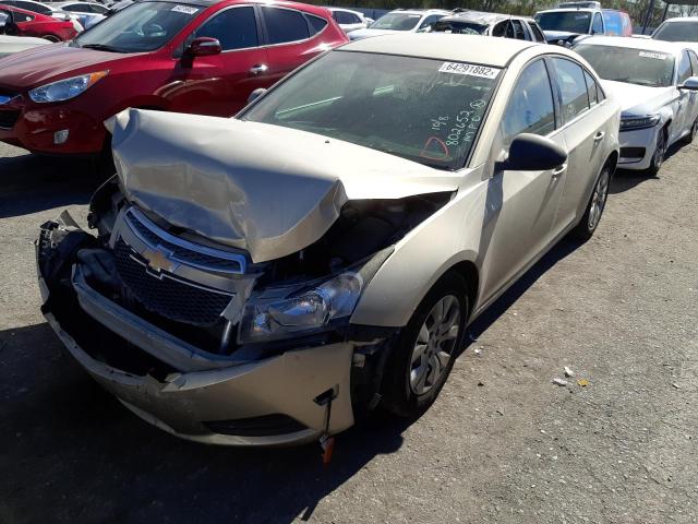 Photo 2 from auction – 2012 CHEVROLET CRUZE LS with VIN 1G1PC5SH6C7299388