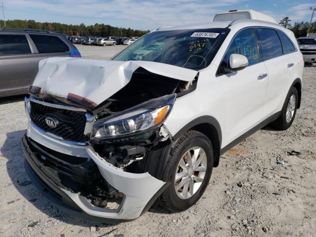 Photo 2 from auction – 2016 KIA SORENTO LX with VIN 5XYPG4A35GG136347
