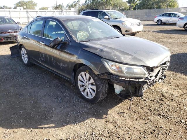 HONDA ACCORD EXL 2014 with VIN 1HGCR2F8XEA003339 - Photo from auction