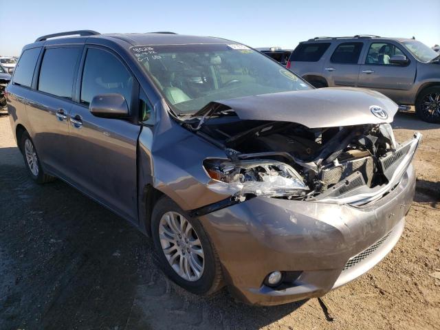 TOYOTA SIENNA XLE 2017 with VIN 5TDYZ3DC5HS897291 - Photo from auction