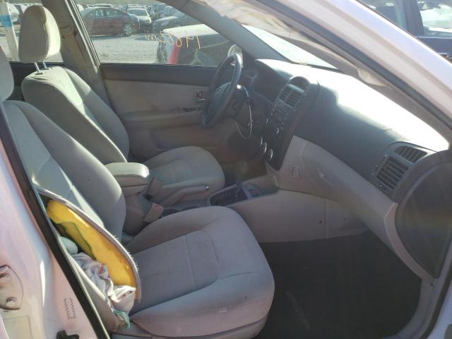 Photo 5 from auction – 2007 KIA SPECTRA with VIN KNAFE121175437362