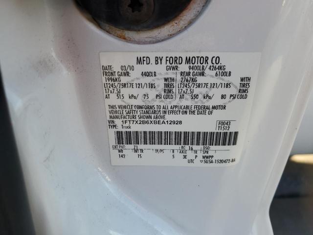 Photo 10 from auction – 2011 FORD F250 SUPER with VIN 1FT7X2B6XBEA12928