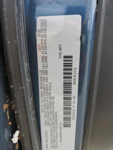 Photo 10 from auction – 2005 SUBARU LEGACY OUT with VIN 4S4BP62C756377701