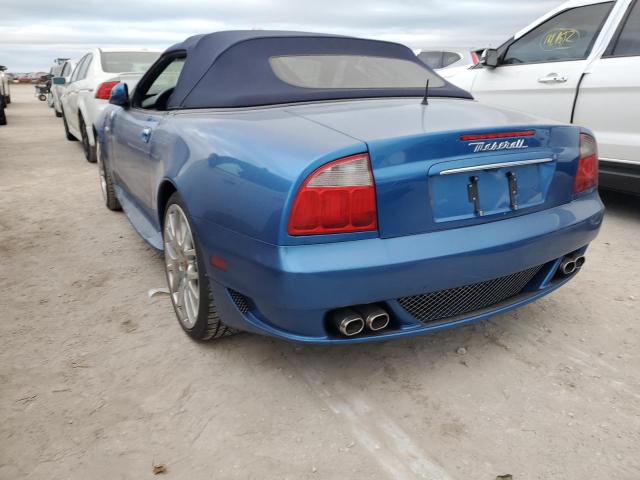 Photo 3 from auction – 2005 MASERATI SPYDER CAM with VIN ZAMBB18A850020134