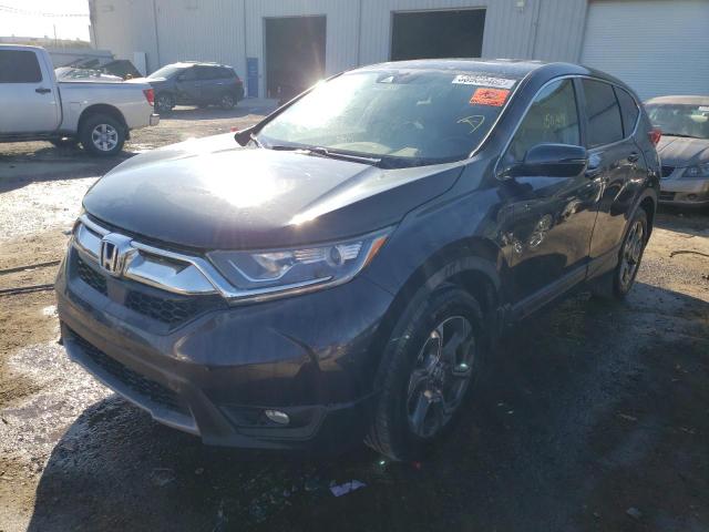 Photo 2 from auction – 2017 HONDA CR-V EXL with VIN 7FARW1H89HE018651