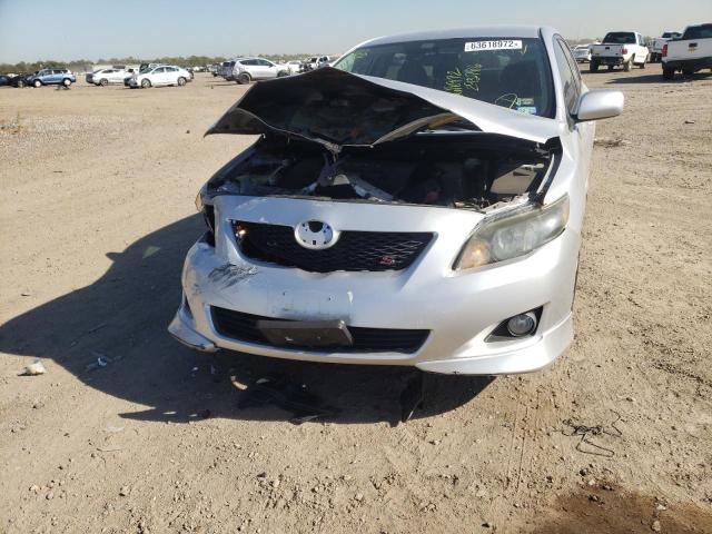 Photo 9 from auction – 2010 TOYOTA COROLLA BA with VIN 1NXBU4EE4AZ293786