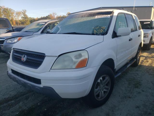 Photo 2 from auction – 2003 HONDA PILOT EX with VIN 2HKYF18443H603684