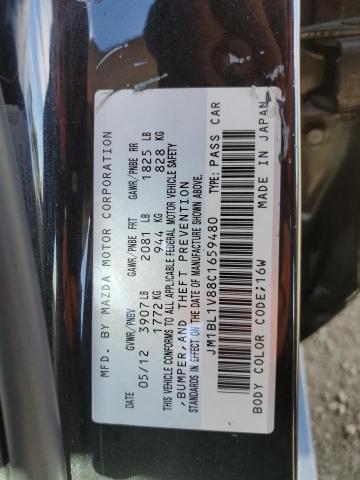 Zdjęcie 10 z aukcji – 2012 MAZDA 3 I z VIN JM1BL1V88C1659480