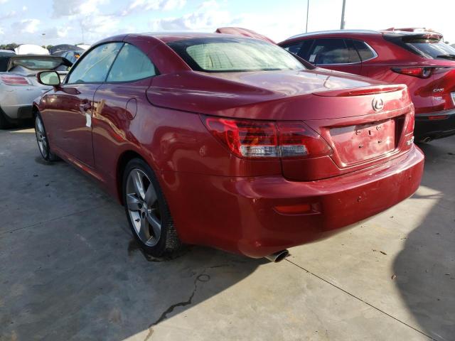 Photo 3 from auction – 2011 LEXUS IS 350 with VIN JTHFE2C26B2506345