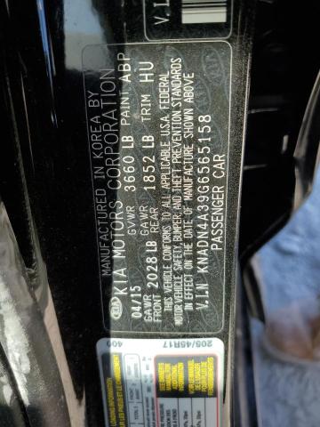 Photo 10 from auction – 2016 KIA RIO EX with VIN KNADN4A39G6565158