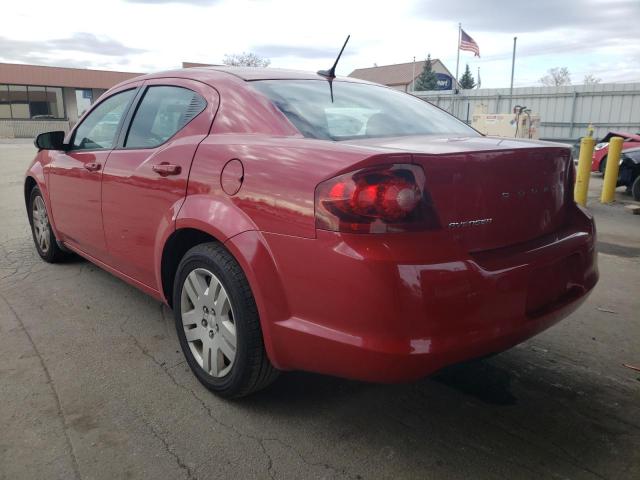 Photo 3 from auction – 2013 DODGE AVENGER SE with VIN 1C3CDZAB0DN581020
