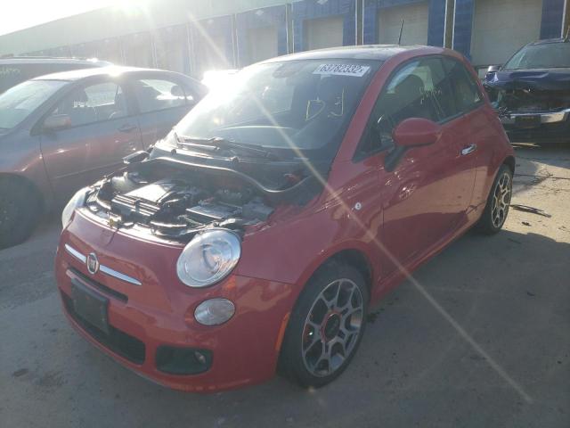 Photo 2 from auction – 2015 FIAT 500 SPORT with VIN 3C3CFFBR1FT757242