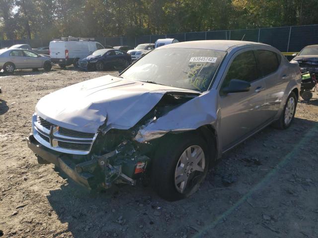 Photo 2 from auction – 2013 DODGE AVENGER SE with VIN 1C3CDZAB1DN700659
