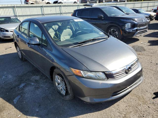 HONDA CIVIC LX 2012 with VIN 19XFB2F58CE356047 - Photo from auction