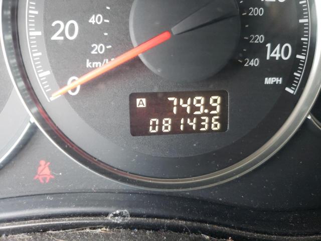 Photo 8 from auction – 2009 SUBARU LEGACY 2.5 with VIN 4S3BL616597228005