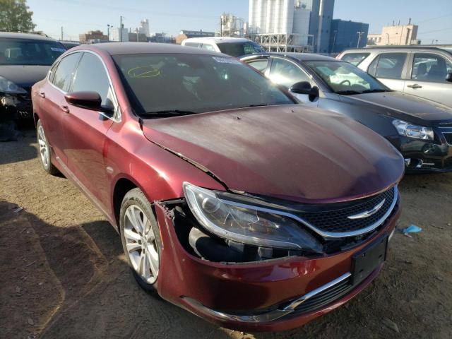CHRYSLER 200 LIMITE 2015 with VIN 1C3CCCAGXFN731648 - Photo from auction