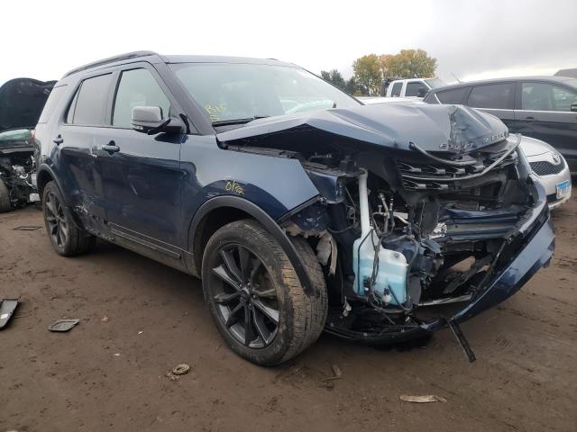 FORD EXPLORER X 2017 with VIN 1FM5K8D86HGC76065 - Photo from auction
