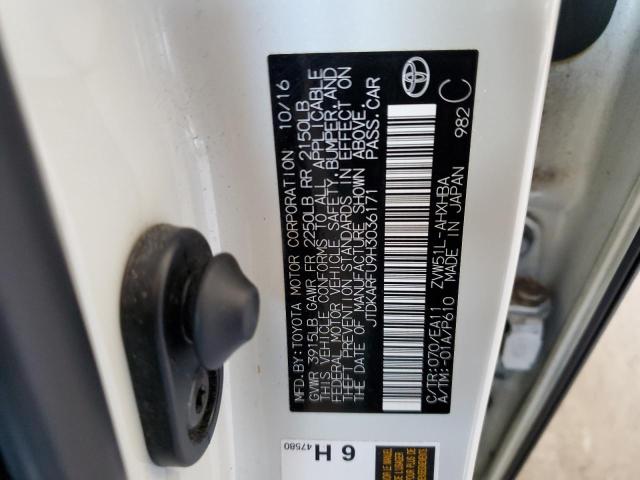 Photo 10 from auction – 2017 TOYOTA PRIUS with VIN JTDKARFU9H3036171