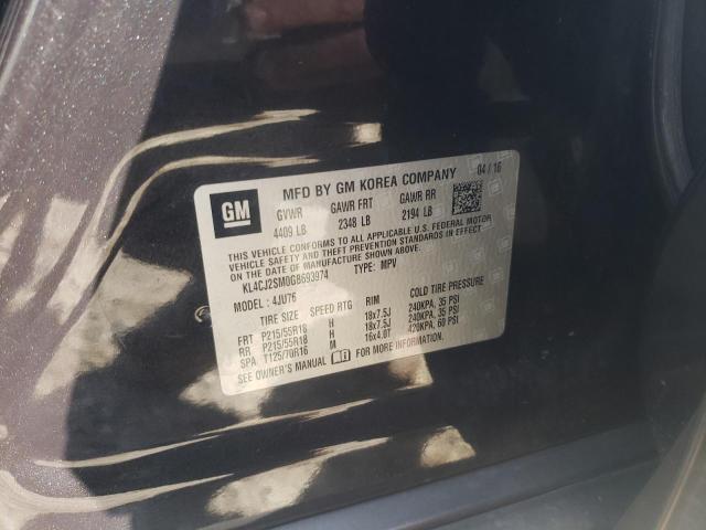 Photo 10 from auction – 2016 BUICK ENCORE SPO with VIN KL4CJ2SM0GB693974