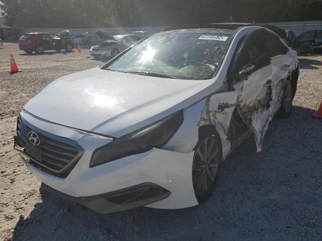 Photo 2 from auction – 2016 HYUNDAI SONATA SPO with VIN 5NPE34AF3GH320014