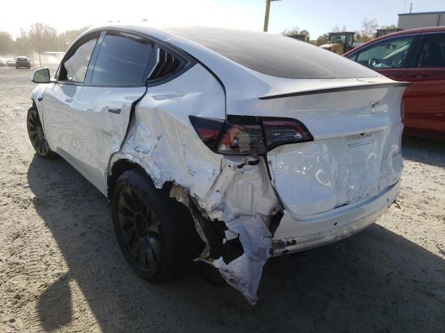 Photo 3 from auction – 2022 TESLA MODEL Y with VIN 7SAYGDEF6NF378242