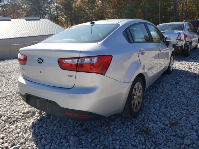 Photo 4 from auction – 2013 KIA RIO LX with VIN KNADM4A37D6240409